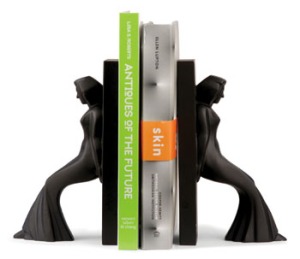 Leaning Women bookends by Chris Collicott for Kikkerland