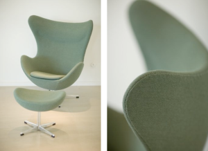 Egg chair restored by Classic Design
