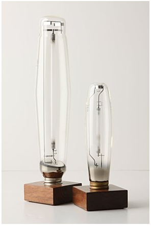 Recycled Slim Stadium Bulbs from Anthropologie